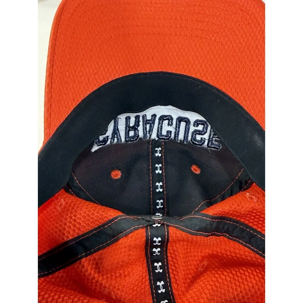 Under Armor Syracuse Orange Hat Cap OSFA Performance Mesh Adjustable Hook & Loop